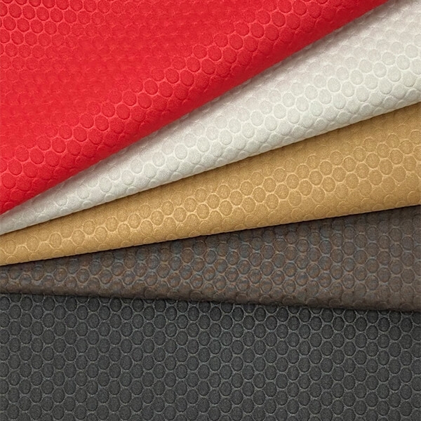Polyester 150D Fabric (3D Heat Embossed)
