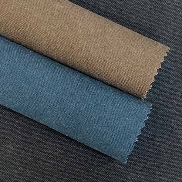 Canvas Fabric with Antique Effect